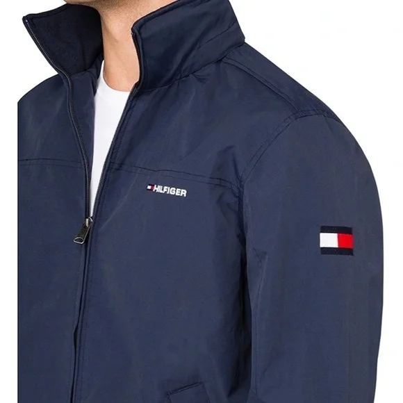 Tommy Hilfiger Vintage 90’s Bomber Yacht Sailing Jacket Men's Size XL - Picture 2 of 9